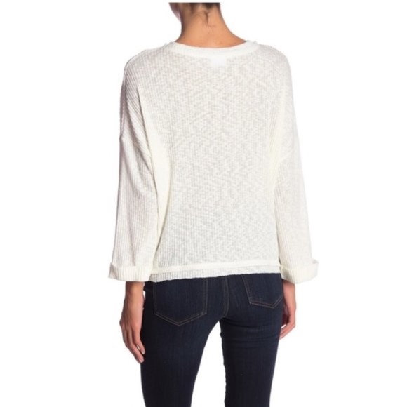 Abound Cuffed Sleeve Ribbed Top - Picture 2 of 5